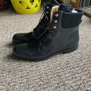 Christian Louboutin men’s black boots